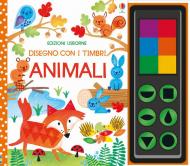 Animali. Disegno con i timbri. Ediz. a colori. Con gadget