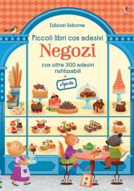 Negozi. Piccoli libri con adesivi. Ediz. a colori