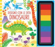 Dinosauri. Disegno con le dita. Ediz. a colori. Ediz. a spirale. Con gadget