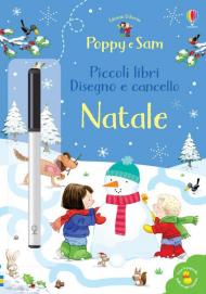 Natale. Piccoli libri disegno e cancello. Poppy e Sam. Con gadget