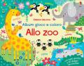 Allo zoo. Album gioco e coloro. Ediz. a colori