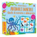 Animali marini. Giochi di memoria e abbinamento. Ediz. a colori. Con 36 Carte