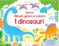 I dinosauri. Album gioco e coloro. Ediz. a colori