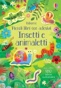 Insetti e animaletti. Piccoli libri con adesivi. Ediz. a colori