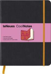 CoolNotes, Notizbuch, XL blank, Black/Victorian Orange