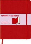 CoolNotes, Notizbuch, XL lined, Red/Red