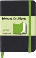 CoolNotes, Notizbuch, klein, Black/Neon Green