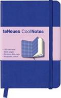 CoolNotes, Royal Blue/Squares Blue: Liniert und blanko. Seite für persönliche Daten. Tasche für lose Notizen