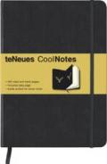 CoolNotes, Notizbuch, groß, Black/Deer Gold