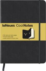 CoolNotes, Notizbuch, groß, Black/Deer Gold