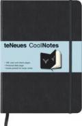 CoolNotes, Notizbuch, groß, Black/Deer Silver