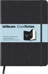 CoolNotes, Notizbuch, groß, Black/Deer Silver