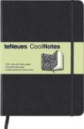 CoolNotes, Notizbuch, groß, Black/Baroque Silver