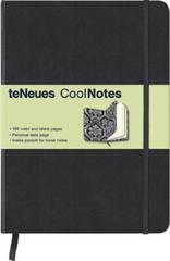 CoolNotes, Notizbuch, groß, Black/Baroque Silver