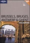Brussels, Bruges, Antwerp & Ghent. Con cartina