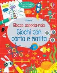 Giochi con carta e matita. Blocco scaccia-noia. Ediz. illustrata