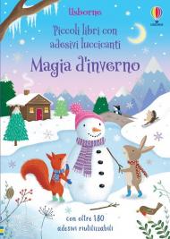 Magia d'inverno. Piccoli libri con adesivi luccicanti. Ediz. a colori