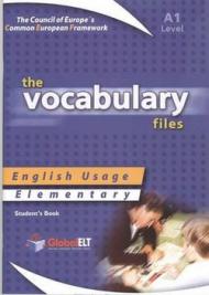 The vocabulary files. Level A1. Student's book. Con espansione online. Per le Scuole superiori