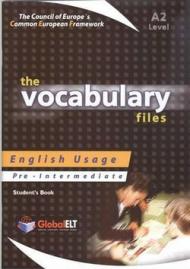 The vocabulary files. Level A2. Student's book. Con espansione online. Per le Scuole superiori