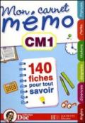 Mon carnet mémo cm1