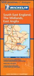 South England, The Midlands, East Anglia 1:400.000