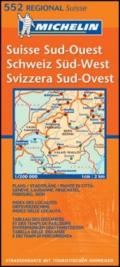 Suisse sud-ouest 1:200.000