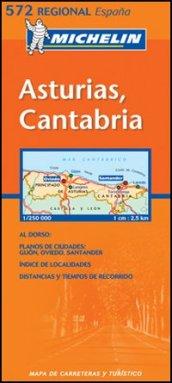 Asturias, Cantabria 1:250.000