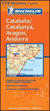 Aragon, Cataluna 1:400.000