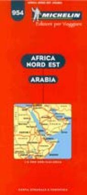 Afrique nord-est, Arabie 1:4.000.000