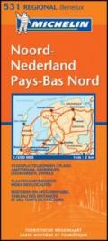 Noord-Nederland-Pays-Bas nord 1:200.000