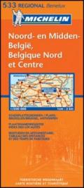 Belgique nord & centre-Noord & midden Belgie 1:200.000