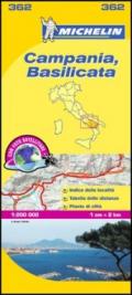 Campania e Basilicata 1:200.000
