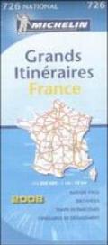 France. Grands itinéraires 1:1.000.000. Ediz. francese, inglese e tedesca