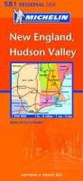 New England, Hudson Valley 1:500.000