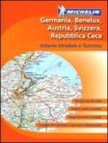 Germania, Austria, Benelux. Atlante stradale e turistico 1:300.000 - 1:600.000. Ediz. illustrata