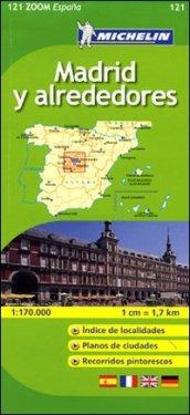 Madrid y alrededores 1:170.000. Ediz. multilingue