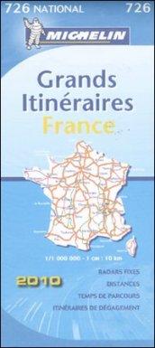 France. Grands itinéraires 1:1.000.000