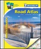 USA. Canada. Mexico. Road atlas