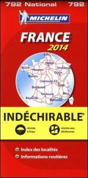 France 2014 1:1.000.000. Indéchirable. Ediz. multilingue