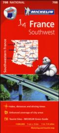 France. Southwest 1:500.000