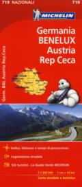 Germania, Benelux, Austria, Repubblica Ceca 1:1.000.000