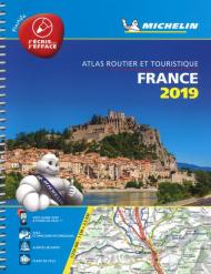 Francia. Atlante 20700 plastificato 2019. Ediz. a spirale