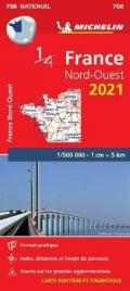 France Nord-Ouest 1:500.000