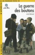 La Guerre Des Boutons Book + MP3 CD (Level 1)