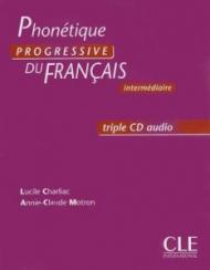 CD Audio Collectifs Niveau Intermediaire Phonetique Progressive du Français