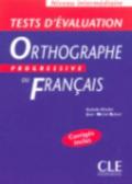 Orthographe progressive du français niveau intermédiaire
