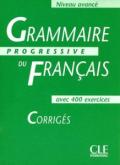 Grammaire Progressive Du Francais Level 3: Corriges