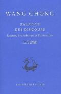 BALANCE DES DISCOURS