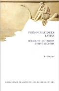 Presocratiques Latins: Heraclite