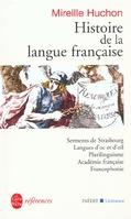 HISTOIRE DE LA LANGUE FRANCAISE